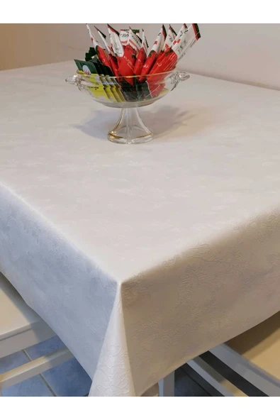 Elyaflı Pvc Muşamba - Desenli Silinebilir Masa Örtüsü ürün görseli