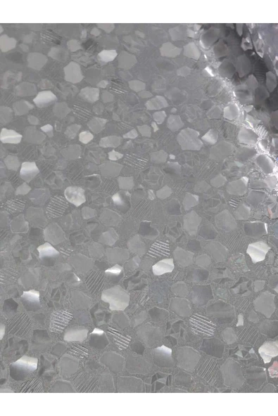 Cam Filmi Kaplama Statik Folyo  Buzlu Desenli Duşa Kabin Pencere Ofis Dekorasyon - Resim 5