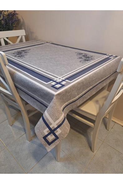 DORA PANO Elyaf Tabanlı Pvc Muşamba - Desenli Silinebilir 120 X 140 Hazır Masa Örtüsü ürün görseli