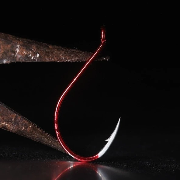 BKK Red Octopus Beak İğne İğne No : 8-0 - Resim 4