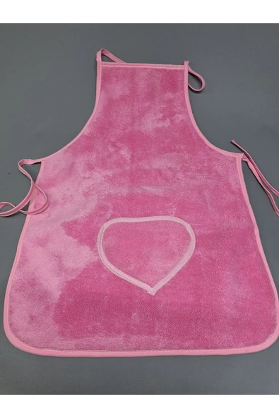 PELUŞ MUTFAK ÖNLÜĞÜ  / SU GEÇİRMEZ  A Pembe ürün görseli