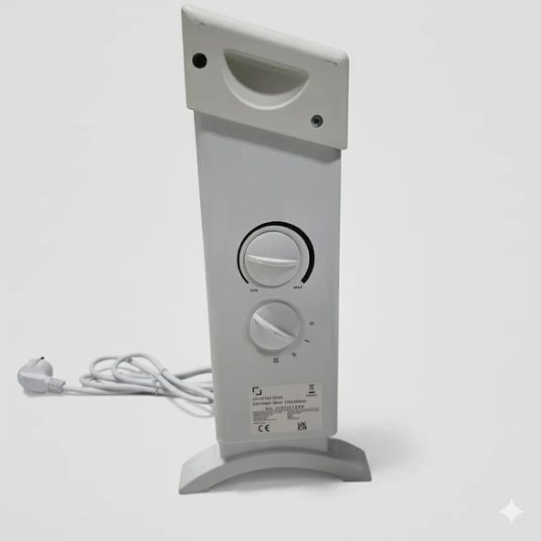 Elektrikli Isıtma Derecesi Ayarlı 2000Watt Turbo Konvektör - Resim 3