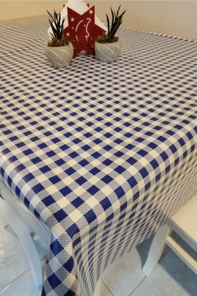 Elyaflı Pvc Muşamba - Desenli Silinebilir Masa Örtüsü - Resim 2