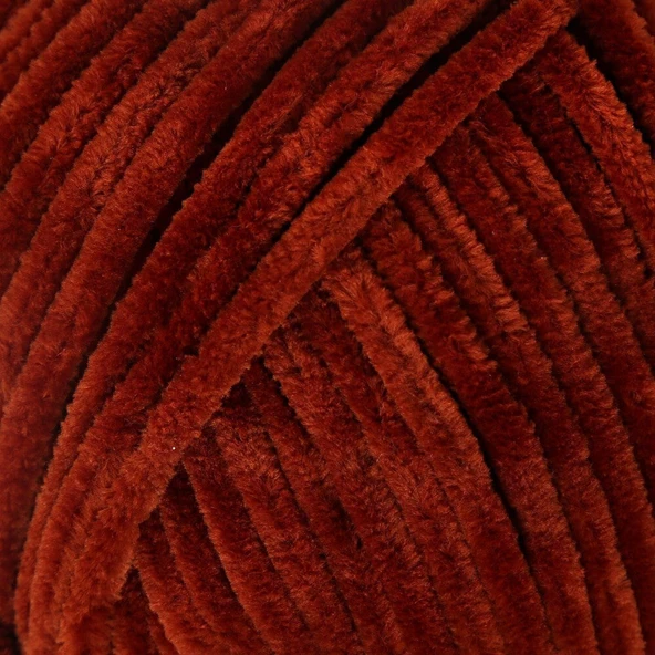 La Mia Mellow Kızıl Kahve El Örgü İpi - 934 - 34171 - Resim 2