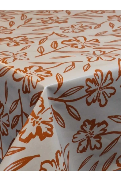 Elyaflı Pvc Muşamba - Desenli Silinebilir Masa Örtüsü - Resim 6