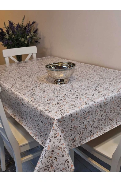 Elyaflı Pvc Muşamba - Desenli Silinebilir Masa Örtüsü - Resim 2