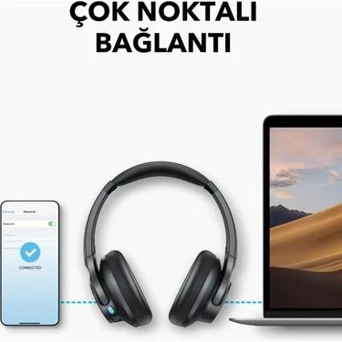 Anker Soundcore Q11i Kablosuz Kulak Üstü Bluetooth Kulaklık - Siyah - Resim 4