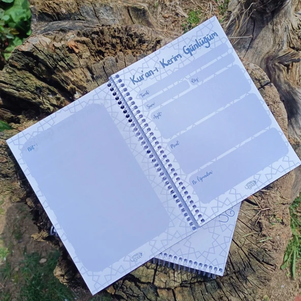 Utterly Good Kur'an-I Kerim Günlüğü Defteri - Resim 6