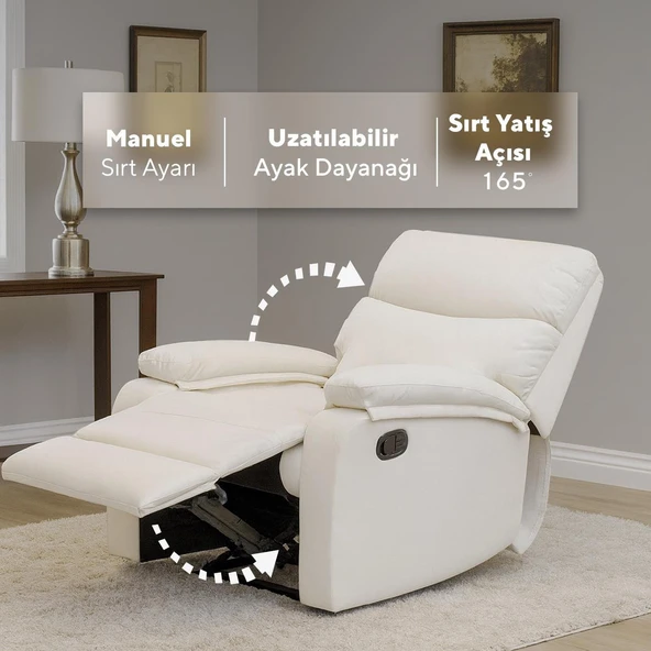 Happhom Elektrikli Masajlı TV/Baba Koltuğu HAPMC-01 - Resim 4