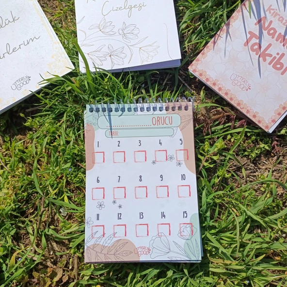 Utterly Good Yıldız Seti  Defter  Ajanda  Renkli Defter Seti  Not Defteri - Resim 8