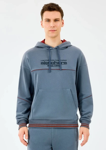 Skechers M Hoodie Kapüşonlu Sweatshirt S2520227 Erkek Kapüşonlu Sweatshirt ürün görseli