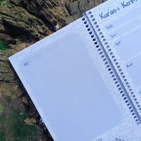 Utterly Good Kur'an-I Kerim Günlüğü Defteri - Resim 7