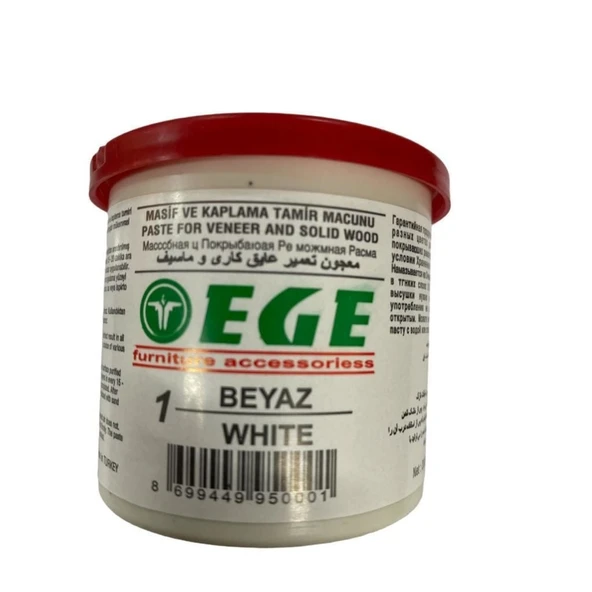 Ege Tamir Ve Dolgu Macunu 200 gr Beyaz - Resim 2