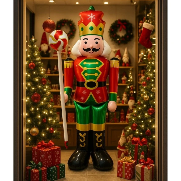 Yılbaşı Partisi Kurşun Asker Ayaklı Folyo Balon ürün görseli