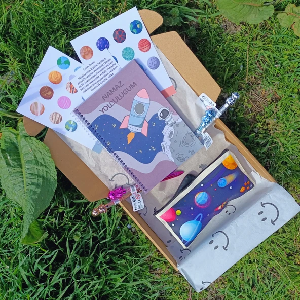 Utterly Good Çocuklar Için Namaz Yolculuğum Seti  Sticker  Kalemlik  Jel Kalem - Resim 4