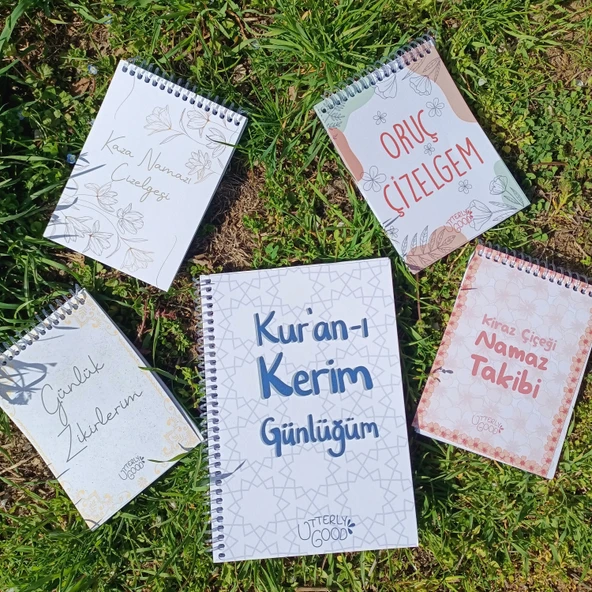 Utterly Good Yıldız Seti  Defter  Ajanda  Renkli Defter Seti  Not Defteri - Resim 5