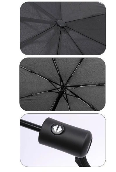 İsime Özel Lazer Baskı Kısa Şemsiye Tam Otomatik - Resim 4