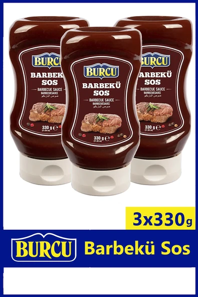 Burcu Barbekü Sos 330 gr x 3 Adet ürün görseli