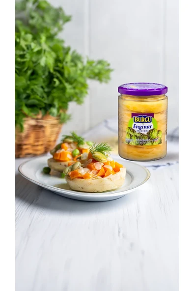 Burcu Enginar Konservesi 540 gr x 3 Adet - Resim 2
