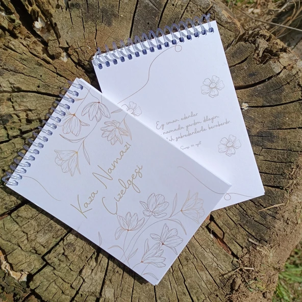 Utterly Good 2 Yıllık Kaza Namazı Çizelgesi Defteri - Resim 3