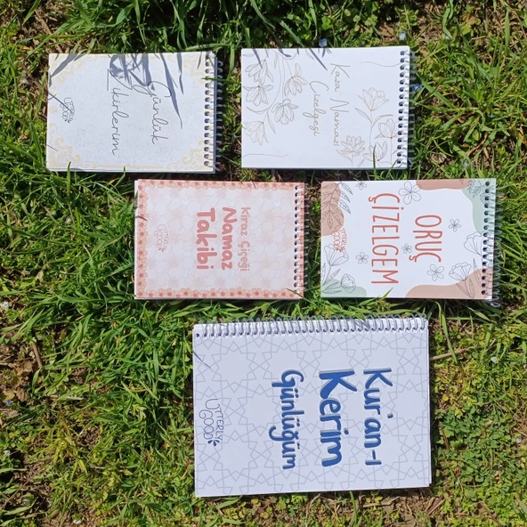 Utterly Good Yıldız Seti  Defter  Ajanda  Renkli Defter Seti  Not Defteri - Resim 3