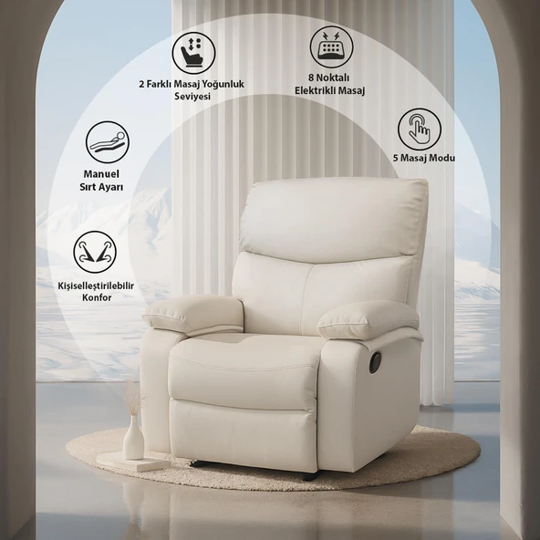 Happhom Elektrikli Masajlı TV/Baba Koltuğu HAPMC-01 - Resim 2