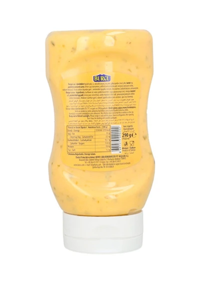 Burcu Burger Sos 290 gr - Resim 3