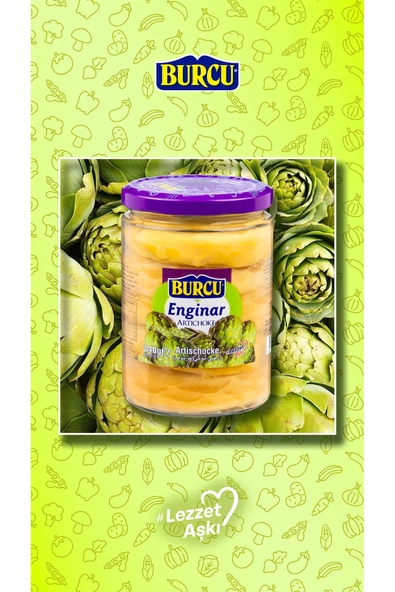 Burcu Enginar Konservesi 540 gr x 3 Adet - Resim 3