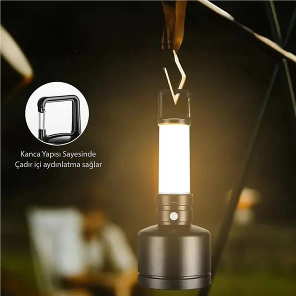 Powermaster CH-23051 Taşınabilir Kamp Feneri - Resim 3