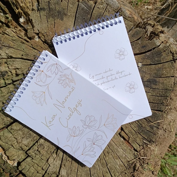 Utterly Good 2 Yıllık Kaza Namazı Çizelgesi Defteri - Resim 5