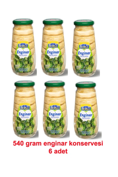 Enginar Konservesi 540 gramlık 6 adet - Resim 2
