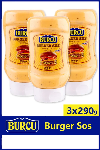 Burcu Burger Sos 290 gr x 3 Adet ürün görseli