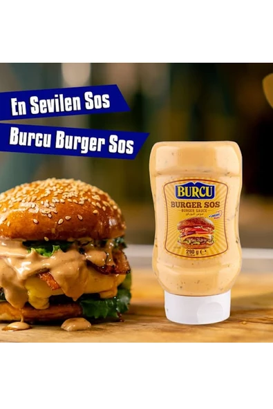 Burcu Burger Sos 290 gr x 3 Adet - Resim 3