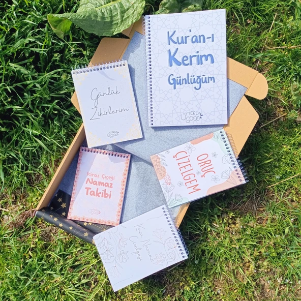 Utterly Good Yıldız Seti  Defter  Ajanda  Renkli Defter Seti  Not Defteri - Resim 7