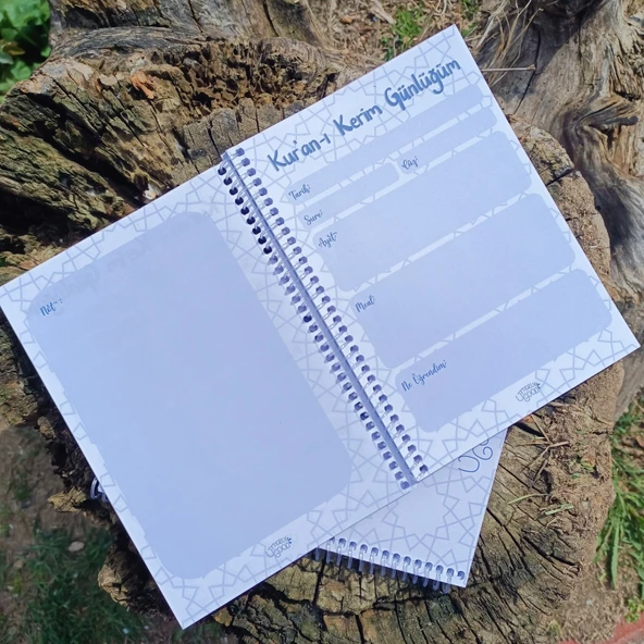 Utterly Good Kur'an-I Kerim Günlüğü Defteri - Resim 5