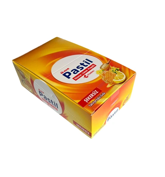 Ülker Pastil Ihlamur Limon Propolis Aromalı 22,4 gr 12 Adet - Resim 2