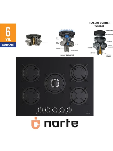 6 Yıl Garantili Ankastre Set ( OV401B - CG20070B - H10060BX ) - Resim 4