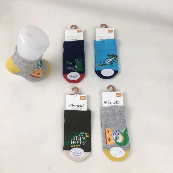 ERKEK ÇOCUK EDINNA DESEN PATİK ÇORAP (5 ADET) ürün görseli