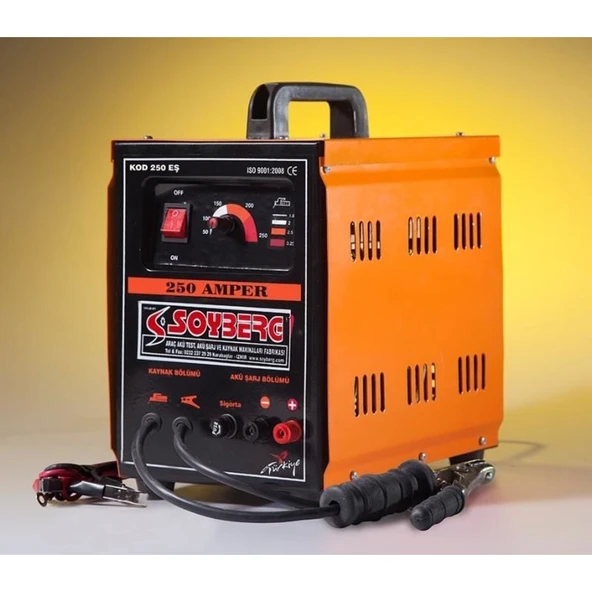 Soybeg 250EŞ Şarjlı Kaynak Makinası ürün görseli