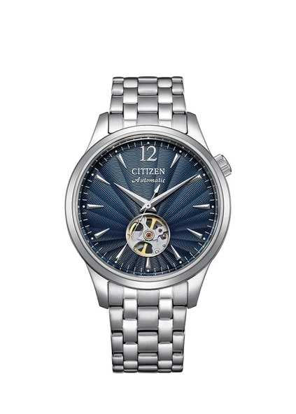 Citizen NH9131-73L Otomatik Mekanizmalı Çelik Kordon Çelik Kasa 5 ATM Suya Dayanıklılık Metalik Renk Erkek Kol Saati ürün görseli 1