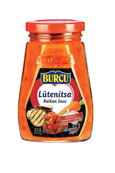 Burcu Lutenitsa Sos (Balkan Sosu) 310 gr x 3 Adet - Resim 2