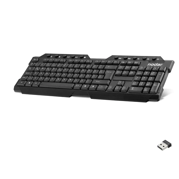Wıreless Multımedıa Klavye Q Siyah ND864 ürün görseli 1