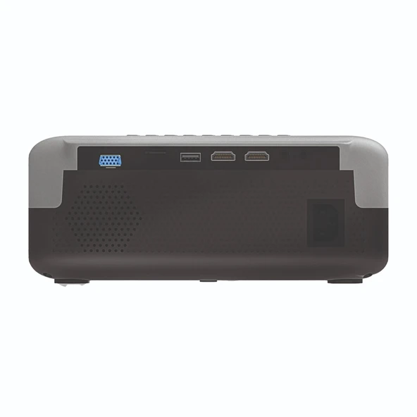 Everest Pj03, 300 Led Lümen, 1920x1080, 2xhdmı, 1xusb, Tf Soket, Wifi, Bluetooth, 30.000 Saat Led Ömrü, 3w Speaker, Andr - Resim 3