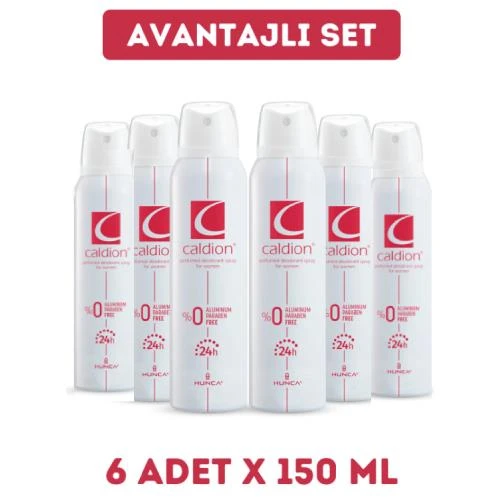 Caldion Classic 6 x 150 Ml Kadın Deodorant ürün görseli