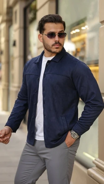 Erkek üet Ceket Gömlek ürün görseli 1