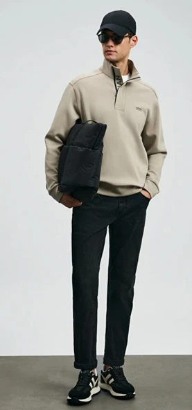 Lufian 112200262 Wıllıam Spor Jean Erkek Pantolon Slim Fit Erkek Kot Pantolon - Resim 5