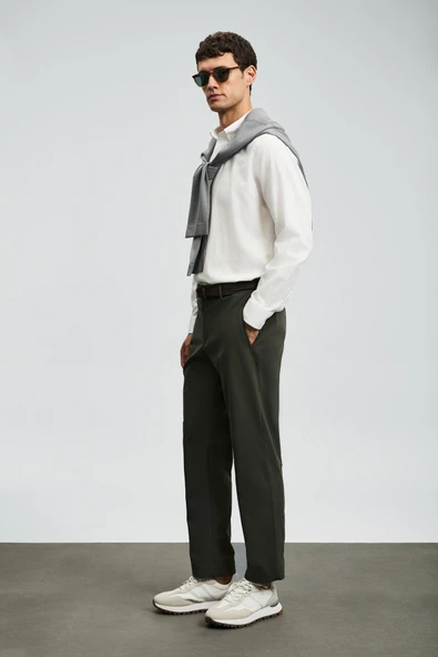 Lufian 112190340 Daren Smart Erkek Chino Pantolon Slim Fit Erkek Pantolon - Resim 7