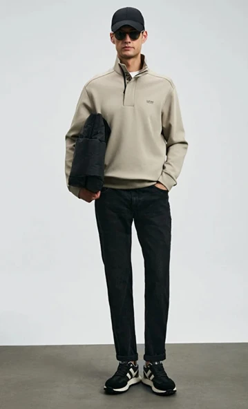 Lufian 112200262 Wıllıam Spor Jean Erkek Pantolon Slim Fit Erkek Kot Pantolon - Resim 2