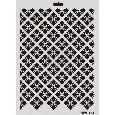 Rich New Seri N-163 Stencil 35x25 cm ürün görseli