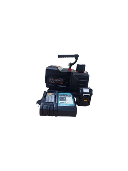 Artıco VAKUM POMPASI ŞARJLI 18V 200w 2VI1DLİ  Çift Kademeli Akülü, Şarjlı, Kablosuz Vakum Pompası  Lityum Bataryalı, Alüminyum Çantalı ürün görseli 1